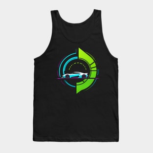 Cyberpunk Car Tank Top